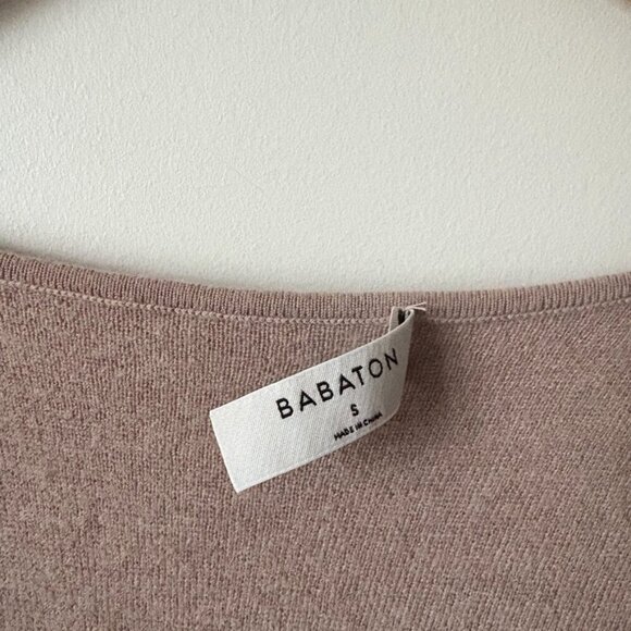 Aritzia Babaton Fremont Extra Fine Merino Wool Wrap Dress Size Small - Picture 6 of 7